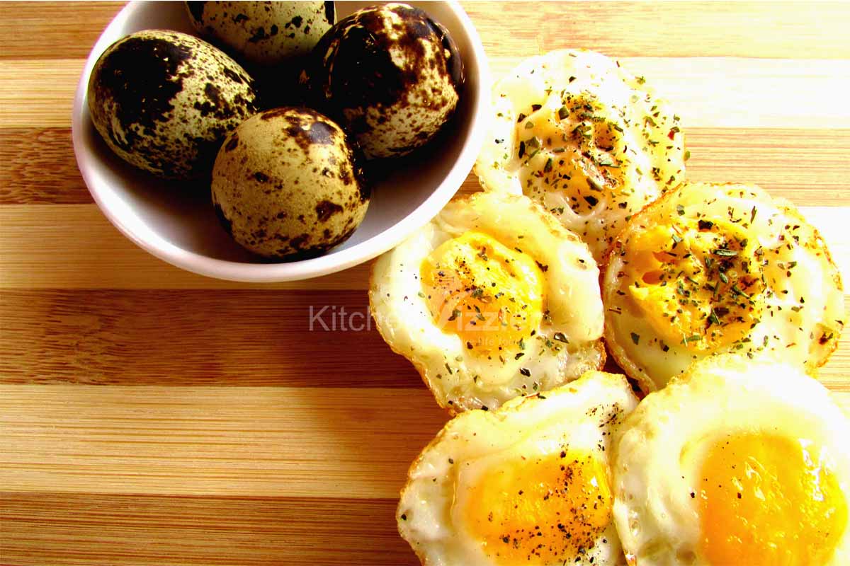 Fried quail eggs (Thai Style)