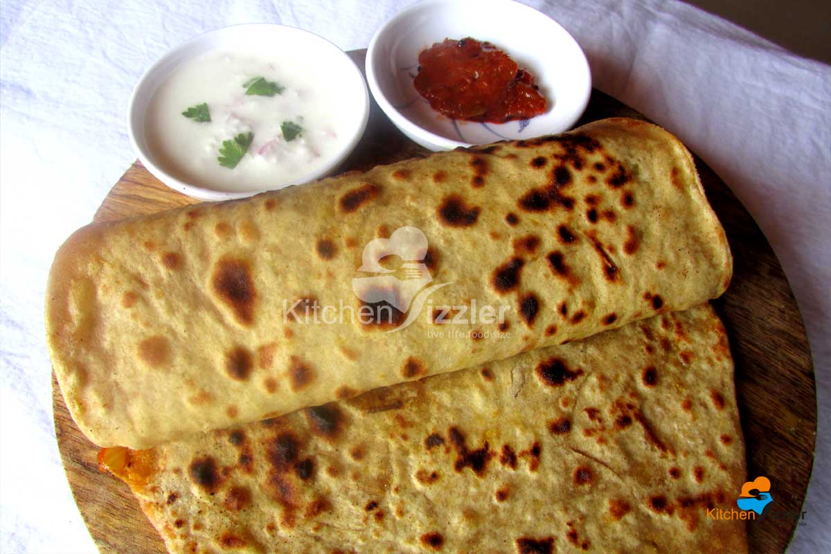 Radish Carrot Parantha