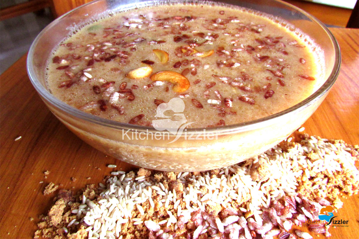 Brown Rice Aval Payasam / Kheer