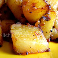 Kalonji Aloo Fry / Nigella Potato Fry